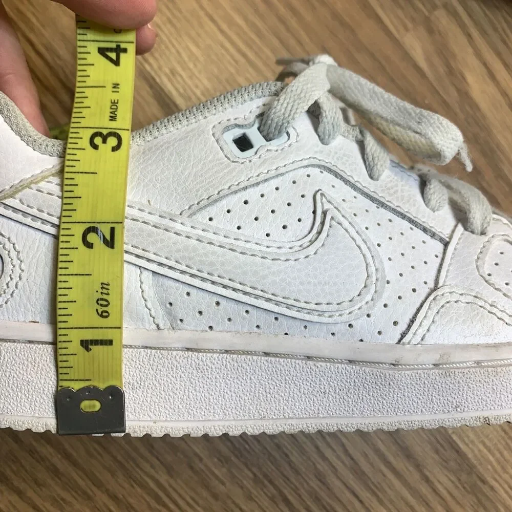 Nike Size 5Y Son Of Force 615153-109‎ Youth White Athletic Sneaker Shoes